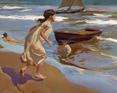 The Bathing Hour Joaquin Sorolla